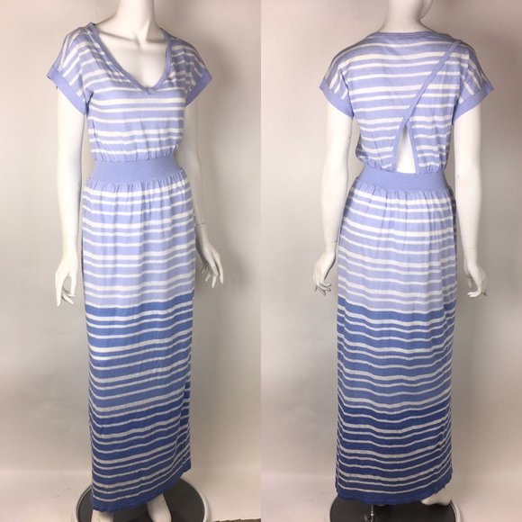 Victorias Secret Maxi Dress Cut Out‎ Back Flax Women's Small - Picture 1 of 8
